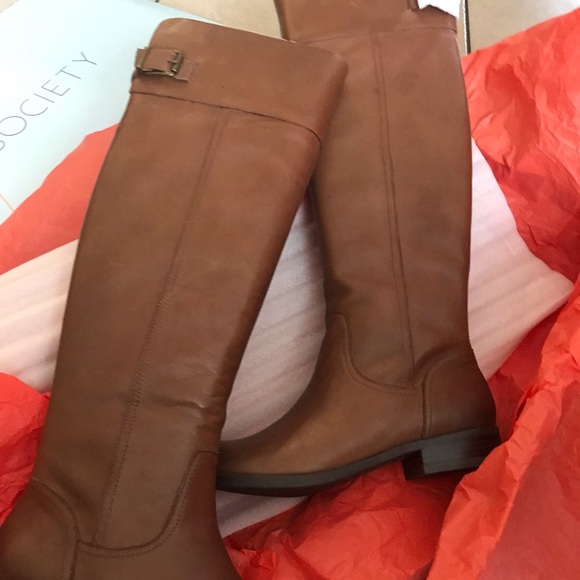 Sole society brown kemper over the knee boots - Picture 3 of 8